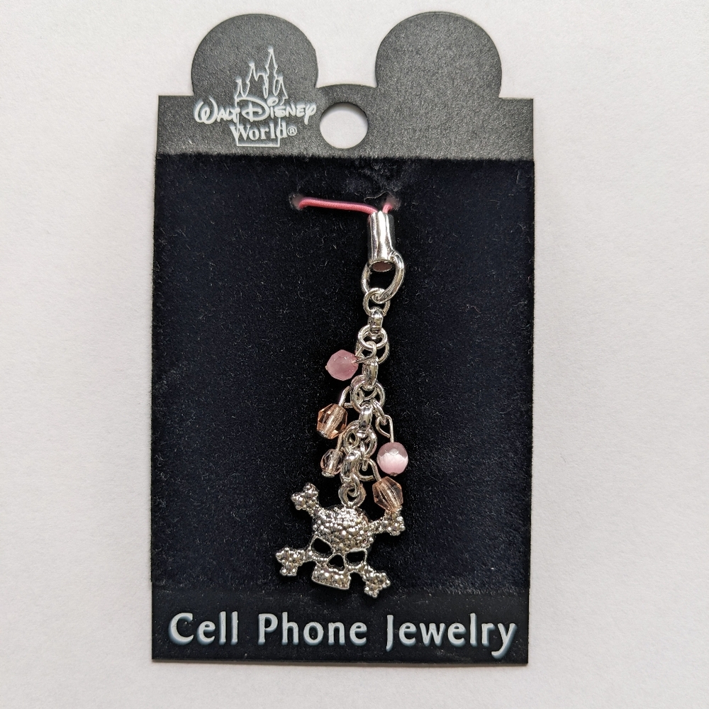 Disney Cellphone Jewelry Skull And Cross Bones